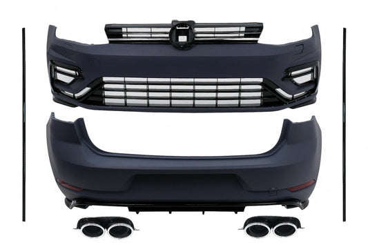 Bodykit für VW Golf 7 VII 2013-2017 7.5 R Design Stoßstange Kühlergrill Seitenschweller Carpartstuning Austria