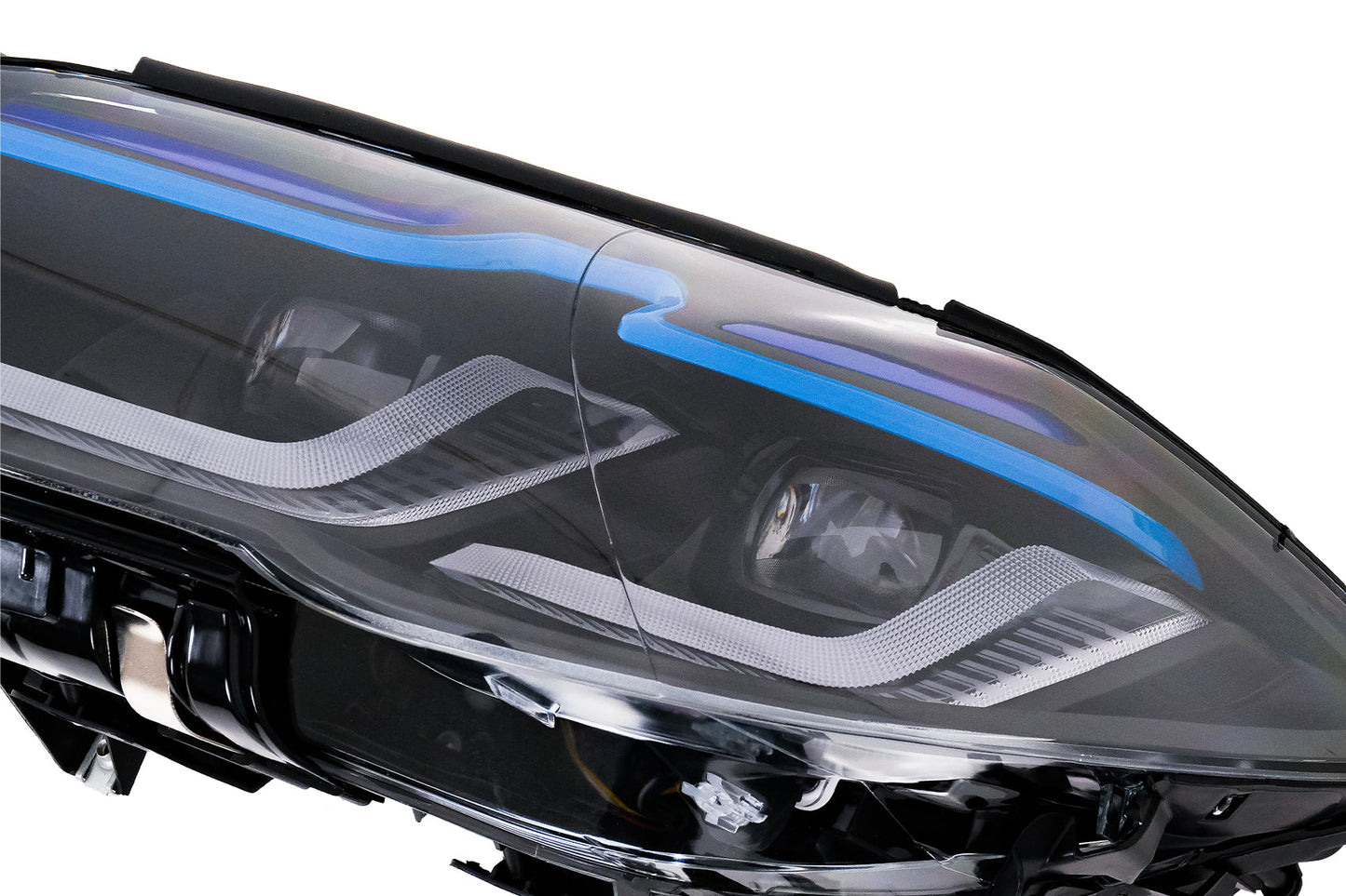 LED-Scheinwerfer für BMW 5er F10 F11 LCI 2015-2017 Xenon Umrüstung auf G30-Design Carpartstuning Austria