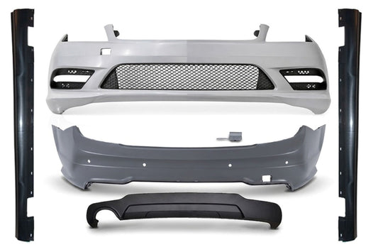 Bodykit für Mercedes C W204 2007-2010 MOPF Design Stoßfänger Seitenschweller Carpartstuning Austria
