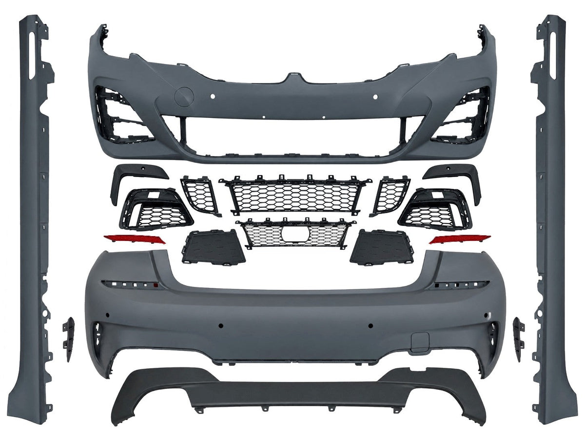 Bodykit für BMW 3er G20 2018-2022 Stoßstange M-Tech Look mit Distronic Seitenschweller Carpartstuning Austria