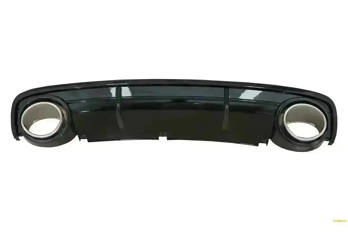 Heckschürze Luftdiffusor passend für Audi A6 C6 4F (2004-2008) Limousine Avant RS Design Schwarz KITT