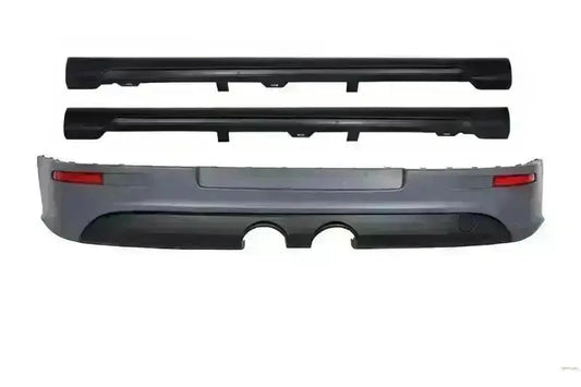 Heckstoßstangenaufsatz für VW Golf 5 V 03-07 R32 Look Seitenschweller CarPartsTuning