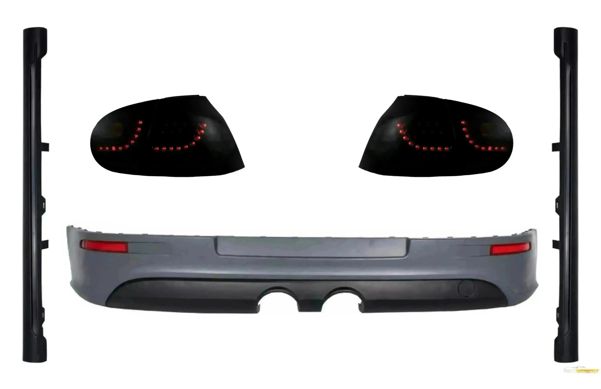 LED Rücklichter Rauch Dynamisch Erweiterung Seitenschweller für VW Golf 5 04-07 R32 Look CarPartsTuning