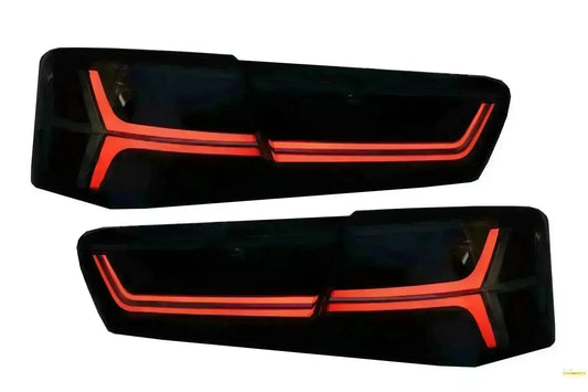Rückleuchten Full LED für A6 4G C7 11-14 Rauch Facelift Look Sequentiell Dynamisch CarPartsTuning