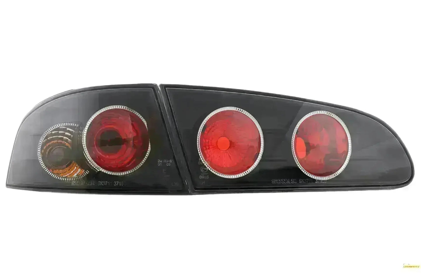 Rückleuchten für Seat Ibiza III 6L 04.2002-2008 Nebelscheinwerfer Schwarz CarPartsTuning