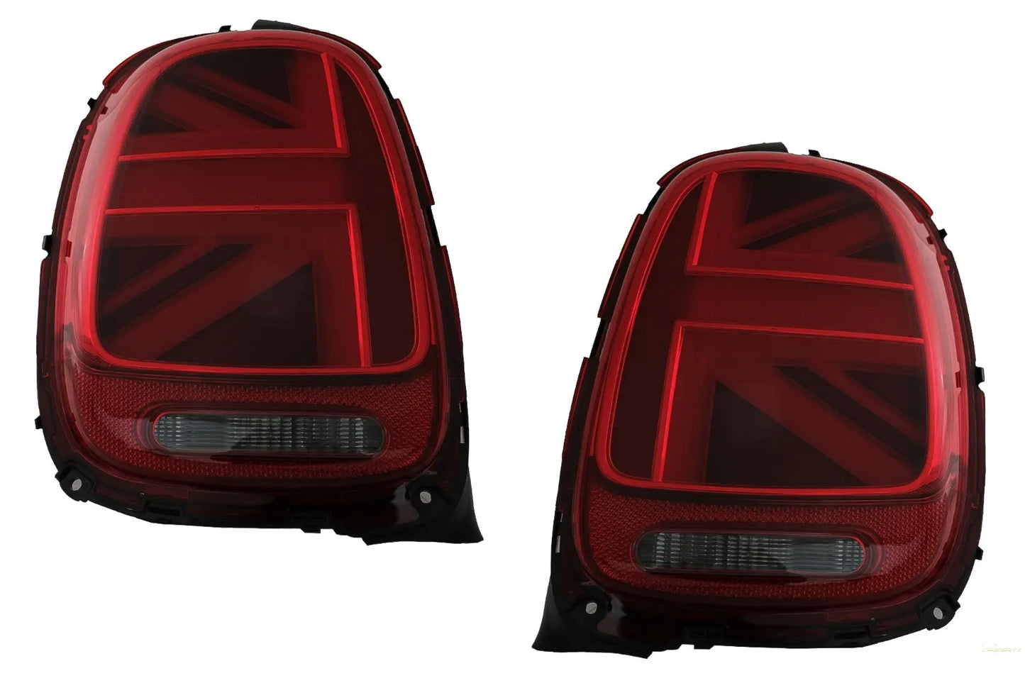 Rückleuchten passend für MINI ONE F55 F56 F57 3D 5D Cabrio (2014-2018) JCW Design Rot KITT Specials