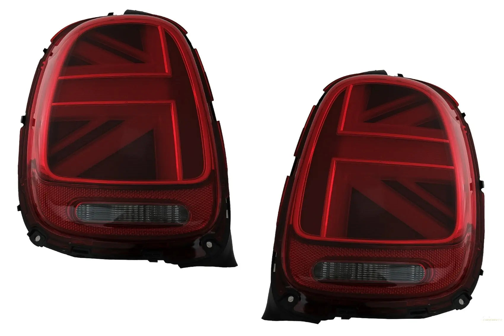 Rückleuchten passend für MINI ONE F55 F56 F57 3D 5D Cabrio (2014-2018) JCW Design Rot KITT Specials