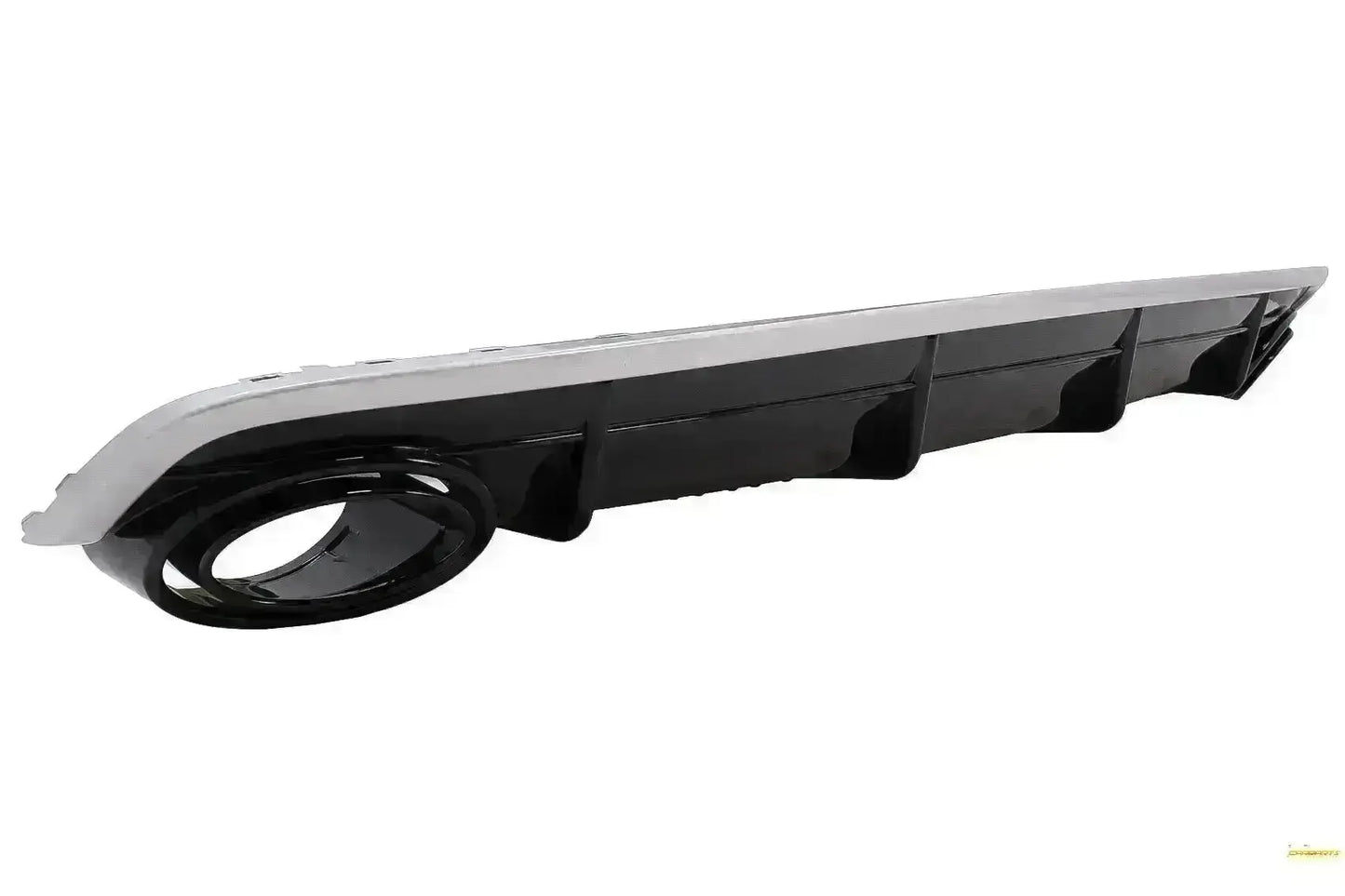 Stoßstange Diffusor Doppelauslass Endrohre für Audi Q7 SUV 4M 15-19 S-Line CarPartsTuning