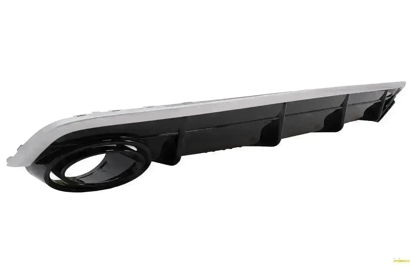 Stoßstange Diffusor Doppelauslass Endrohre für Audi Q7 SUV 4M 15-19 S-Line CarPartsTuning