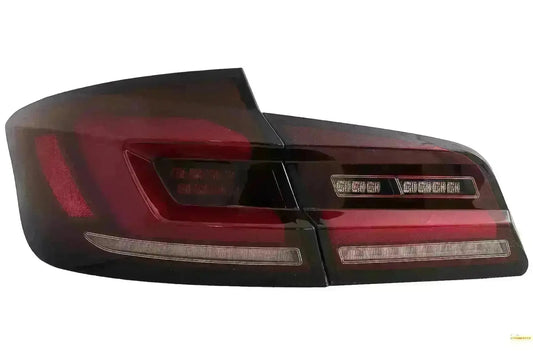 Volle LED-Bar Rückleuchten für BMW 5er F10 11-17 Dynamisches Sequentielles Blinklicht CarPartsTuning