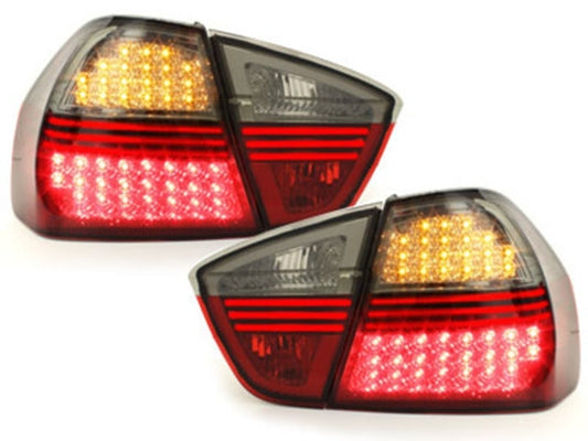 LED Rückleuchten für BMW E90 3er 03.05-08.08 Red Smoke CarPartsTuning