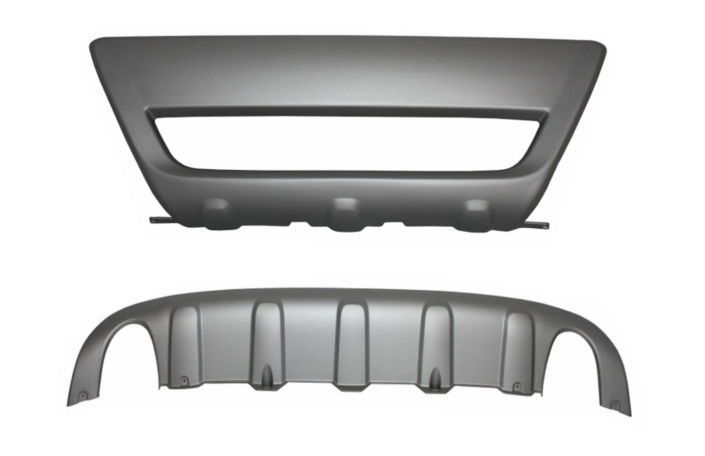Skidplate Stoßstange Vorne Hinten Schurze Unterfahrschutz für Volvo XC60 08-13 CarPartsTuning