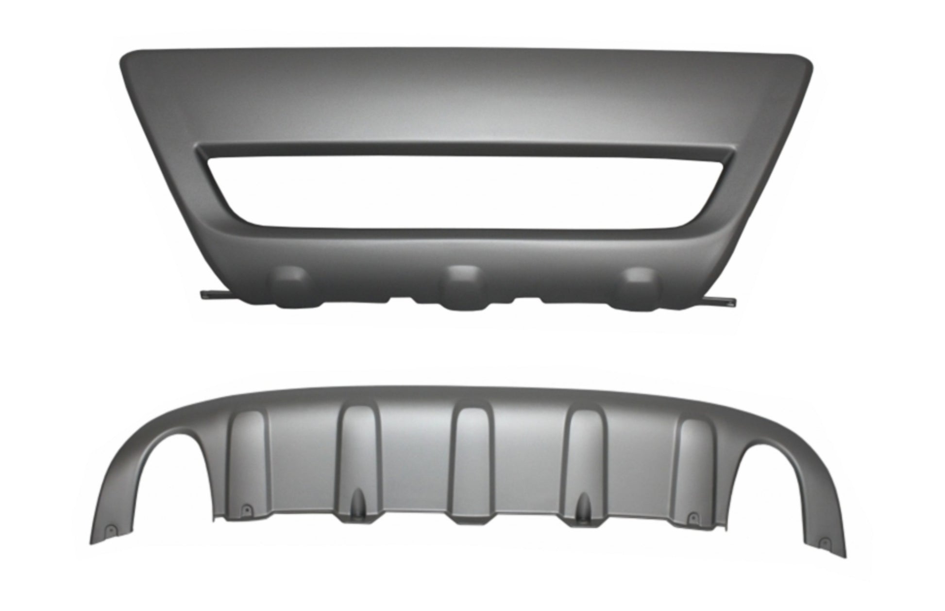 Skidplate Stoßstange Vorne Hinten Schurze Unterfahrschutz für Volvo XC60 08-13 CarPartsTuning