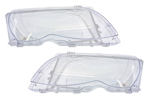 Scheinwerfergläser für BMW 3er E46 LCI Facelift Limousine Touring 2001-2004 CarPartsTuning