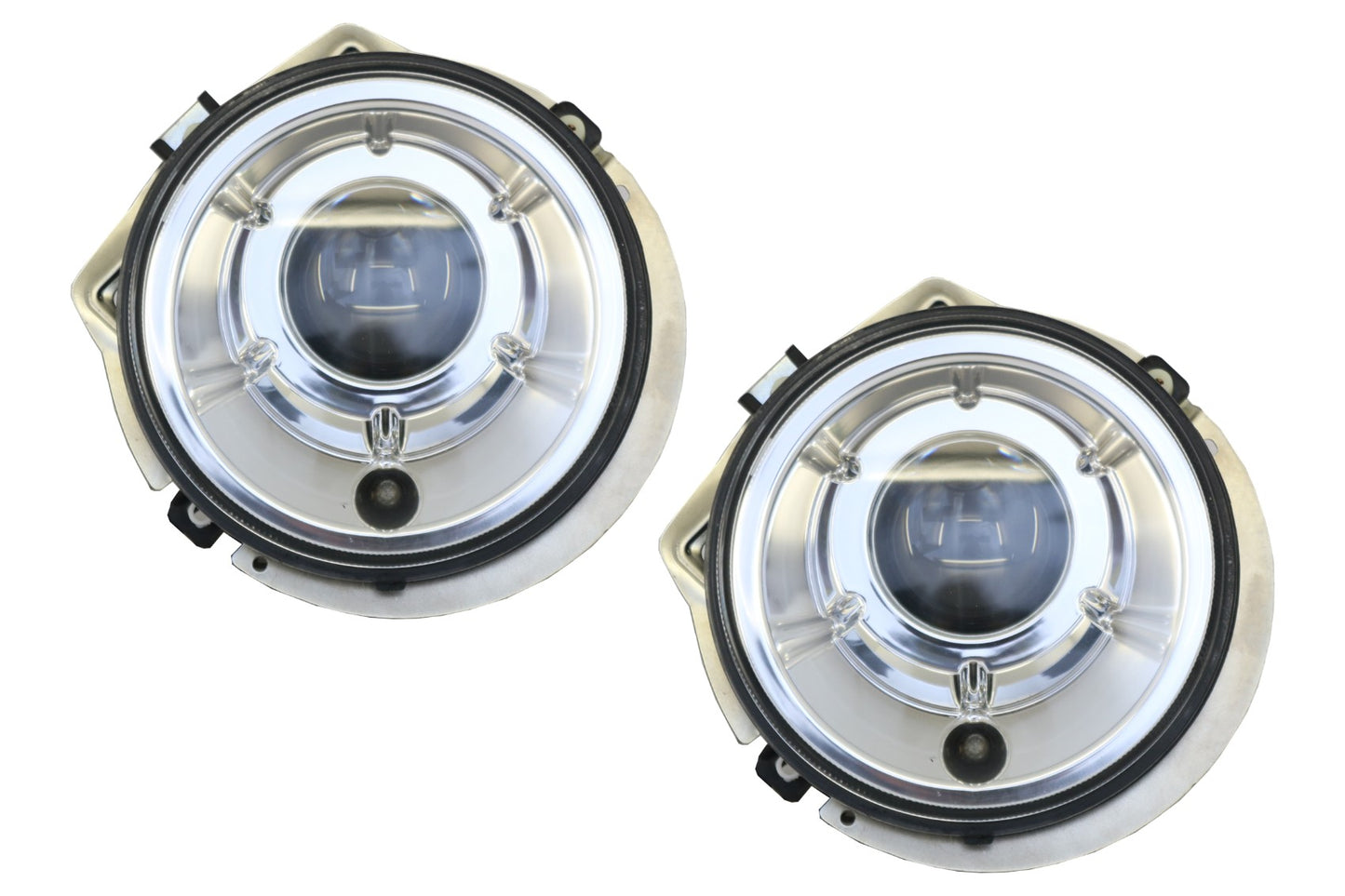 Scheinwerfer Chrom für MERCEDES G-Klasse W463 1989-2012 Bi-Xenon-Look CarPartsTuning