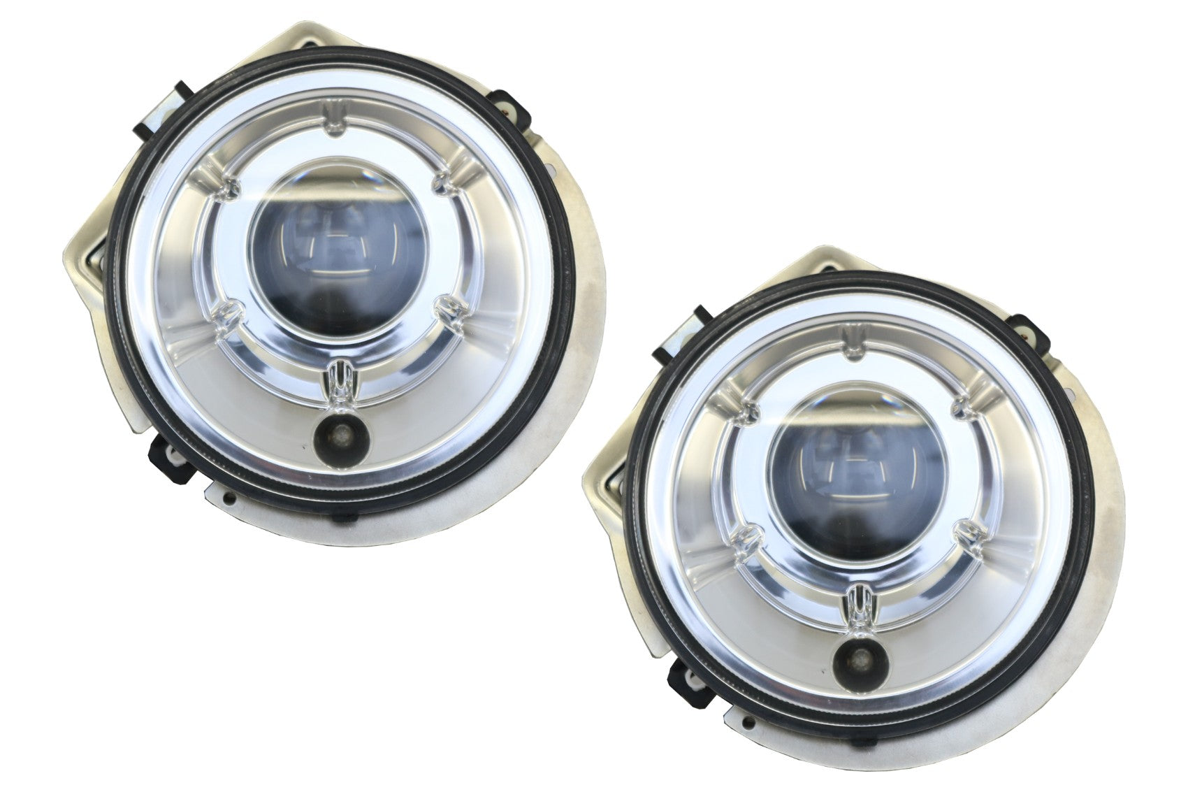 Scheinwerfer Chrom für MERCEDES G-Klasse W463 1989-2012 Bi-Xenon-Look CarPartsTuning