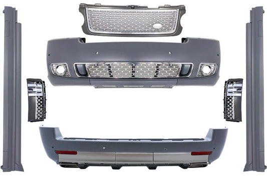 Bodykit für Range Rover Vogue L322 2002-2012 Autobiography Look Gitter Chrom CarPartsTuning