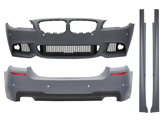 Bodykit Air Diffusor für BMW 5 F10 11-17 Stoßfänger Seitenschweller M-Technik CarPartsTuning