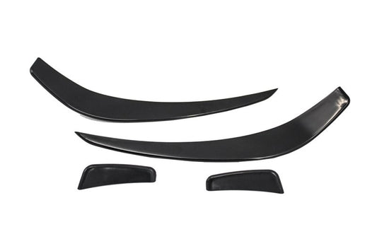 Frontstoßstange Splitter Finnen Aero Passend Für Mercedes W176 A-Klasse (2012-08/2015) A45 Design KITT
