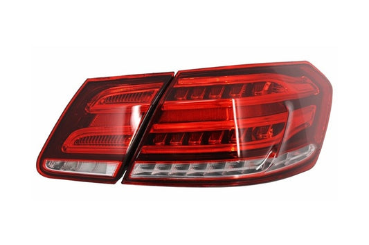LED Rückleuchten für Mercedes E-Klasse W212 09-13 Umbau Facelift Design Rot Klar CarPartsTuning