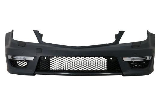 Frontstoßstange für Mercedes C W204 12-14 C63 Facelift Look DECTANE Scheinwerfer DRL CarPartsTuning