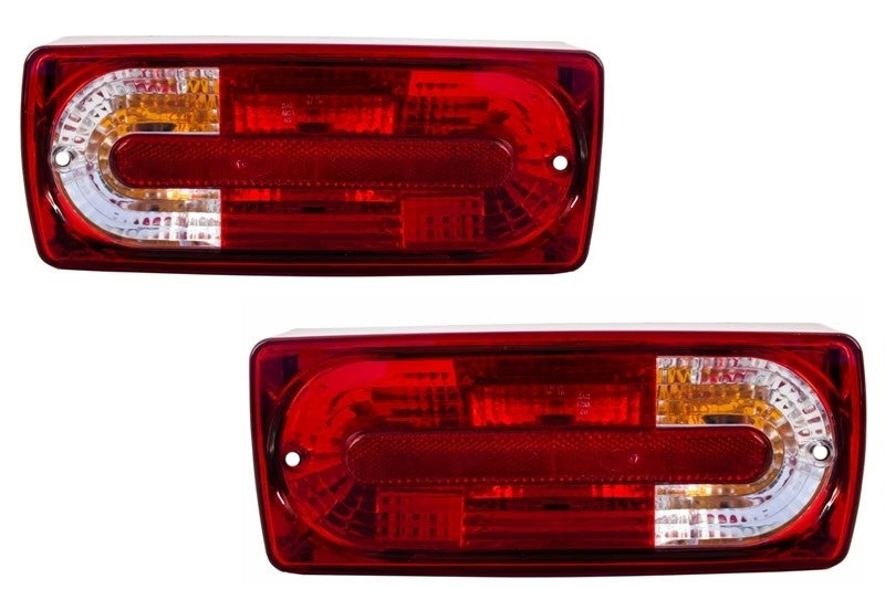 Rückleuchten für Mercedes G-Klasse W463 G55 Design 89-15 Rot Klar CarPartsTuning