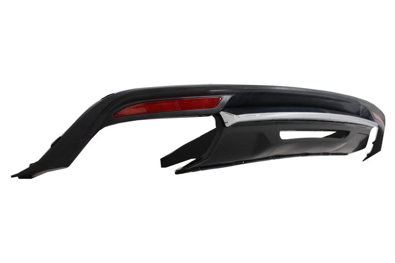 Diffusor Auspuff Schalldämpfer Tipps für Mercedes S-Klasse W222 13-06.17 S63 Look CarPartsTuning
