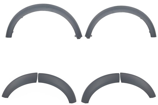 Erweiterung Radhäuser Zierleisten Radlaufverbreiterung für Discovery IV 09-16 CarPartsTuning