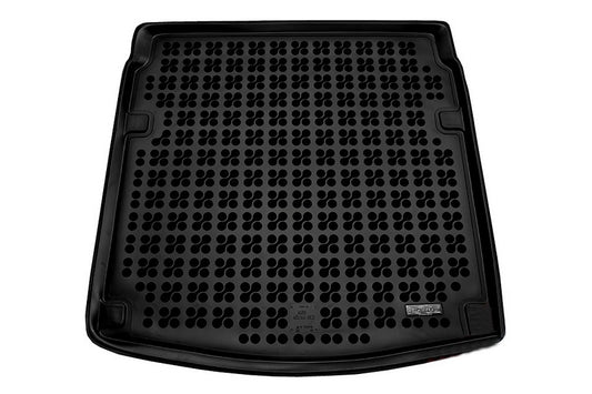 Kofferraummatte Gummi Schwarz passend für AUDI A4 B8 Limousine (2007-2015) A5 Coupe (2007-2015) Rezaw Plast