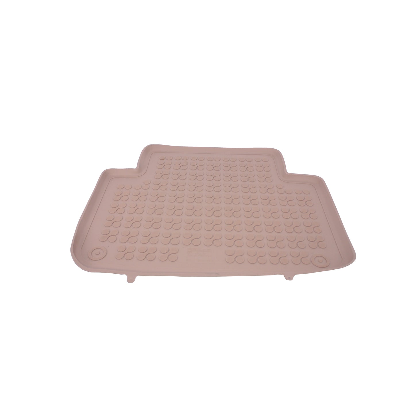 Gummi Fußmatte Beige passend für Audi Q7 I 4L (2005-2015) Rezaw Plast