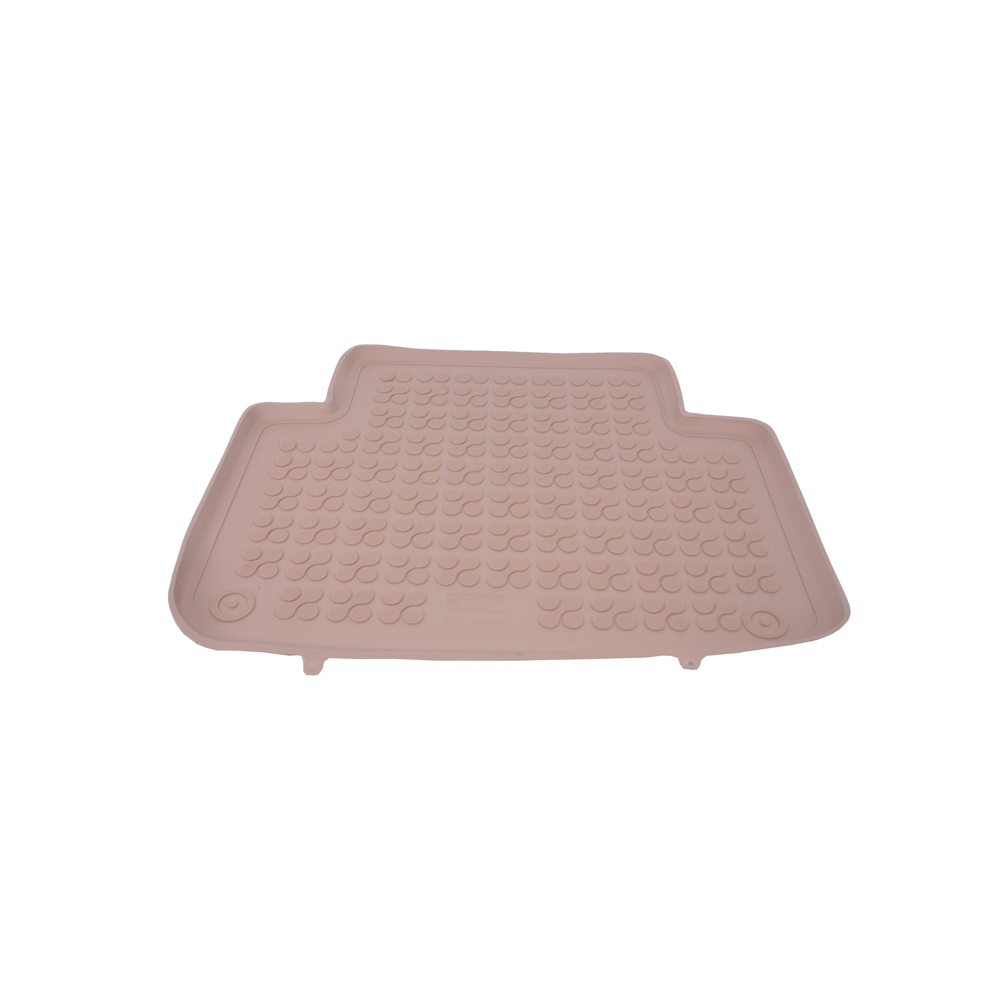 Gummi Fußmatte Beige passend für Audi Q7 I 4L (2005-2015) Rezaw Plast