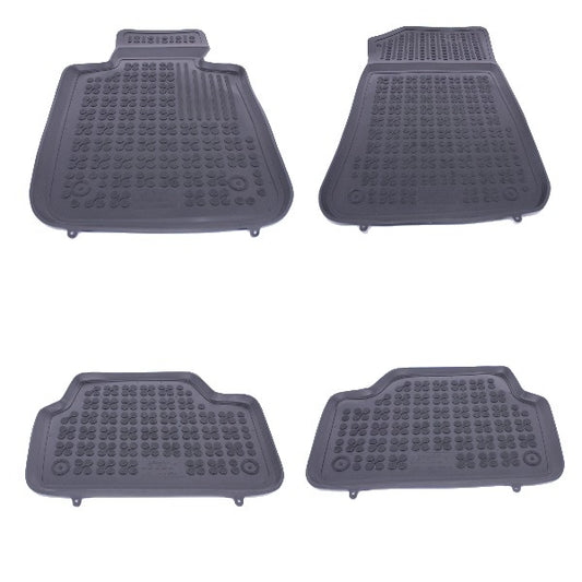 Bodenmatte Gummi Fußmatten Schwarz für BMW 1er E87 04-11 F20 & LCI 11-19 Teppich- CarPartsTuning