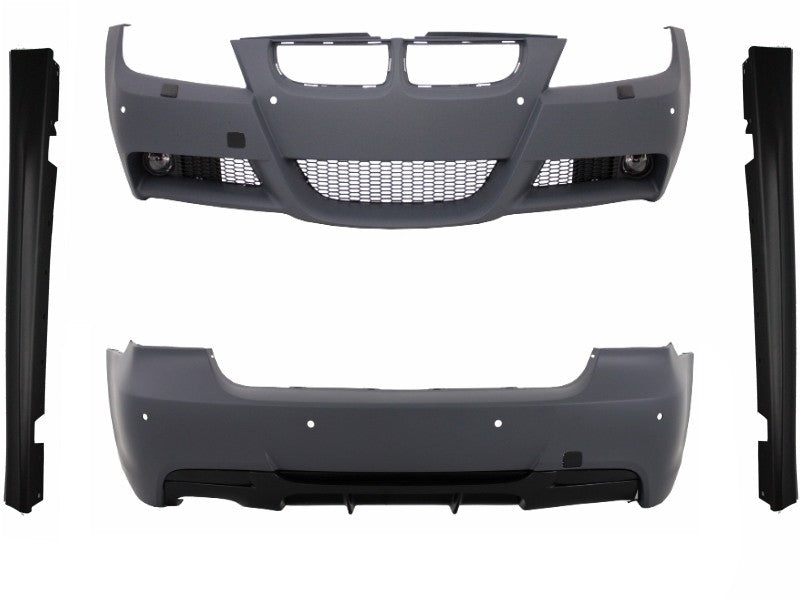 Body Kit für BMW 3er E90 05-08 M-Performance Look Stoßstange Seitenschweller- CarPartsTuning