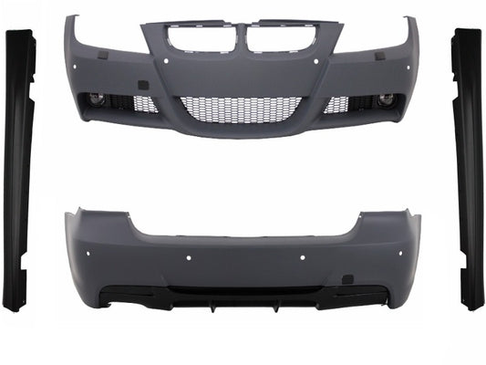 Body Kit für BMW 3er E90 05-08 M-Performance Look Stoßstange Seitenschweller- CarPartsTuning