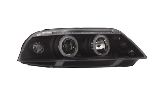 Scheinwerfer für VW Passat 3BG 2000-2005 2 Halo Felgen schwarz CarPartsTuning