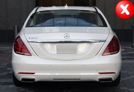 Bodykit für Mercedes S-Klasse W222 AMG Sport Line 13-17 Stoßstange S65 Look- CarPartsTuning