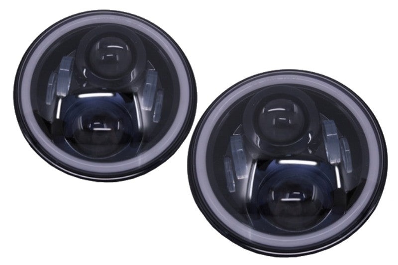 7 Zoll CREE LED Scheinwerfer für Jeep Wrangler JK TJ LJ Defender Mercedes W463 CarPartsTuning