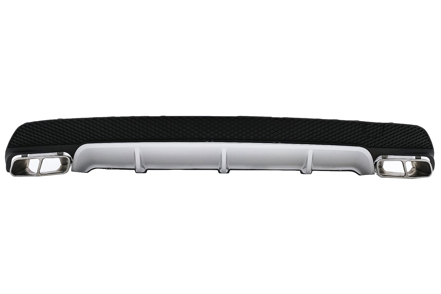 Heckdiffusor passend für Mercedes CLA W117 (2013-up) Sport Pack Endrohre KITT Specials