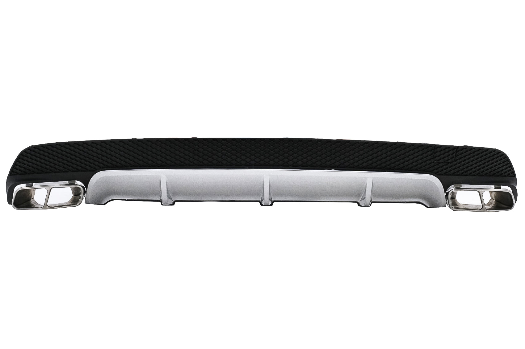 Heckdiffusor passend für Mercedes CLA W117 (2013-up) Sport Pack Endrohre KITT Specials