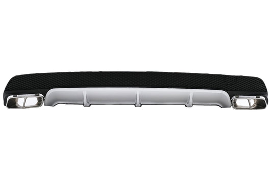 Heckdiffusor passend für Mercedes CLA W117 (2013-up) Sport Pack Endrohre KITT Specials