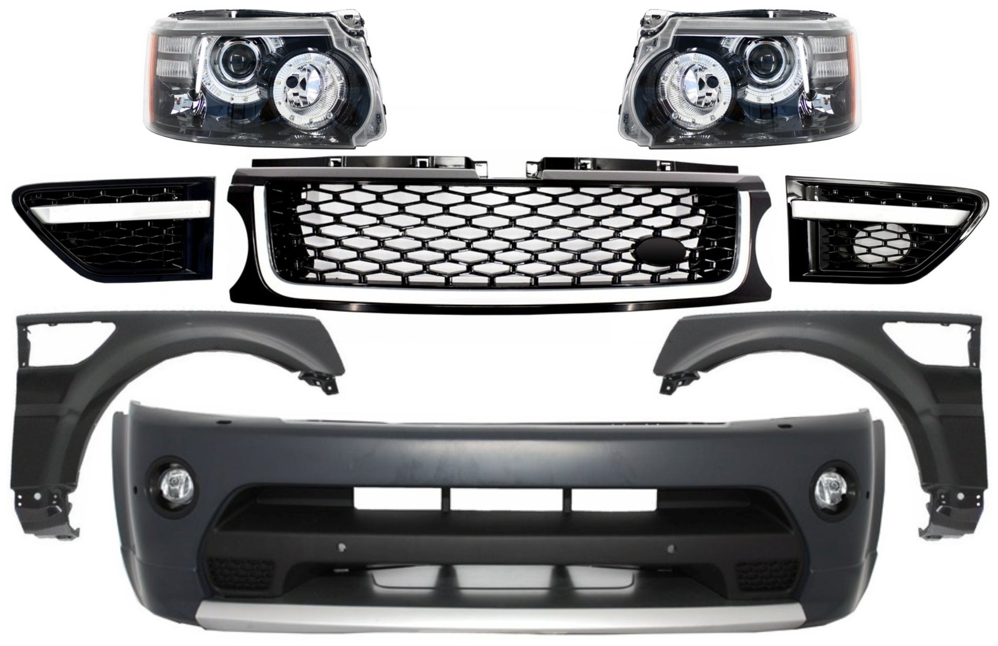 Komplett Facelift Umwandlung Versammlung für Sport L320 05-13 Autobiographie Look CarPartsTuning