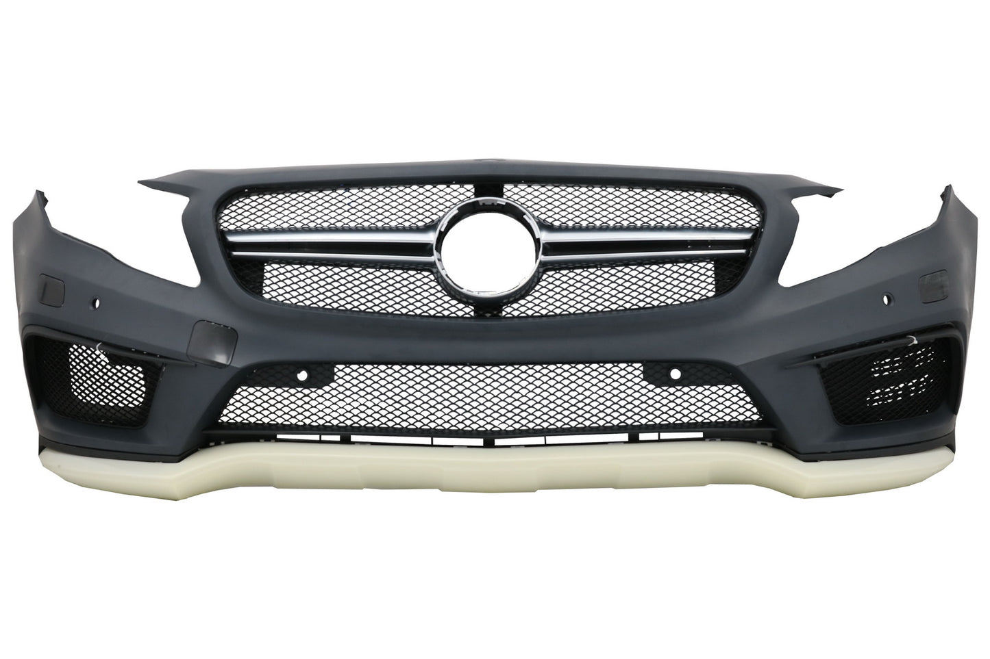 Body kit für Mercedes GLA X156 2014-2016 Stoßstange Auspuff Tipps Diffusor CarPartsTuning