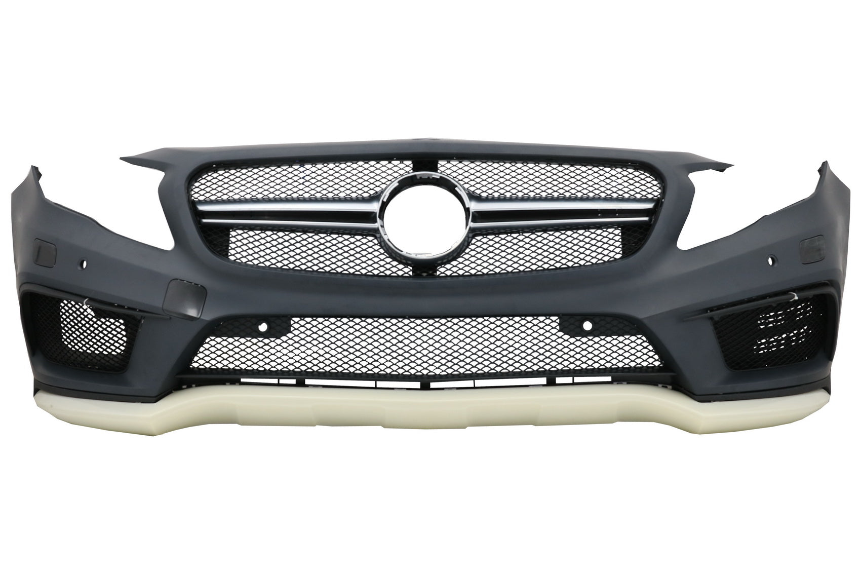 Body kit für Mercedes GLA X156 2014-2016 Stoßstange Auspuff Tipps Diffusor CarPartsTuning