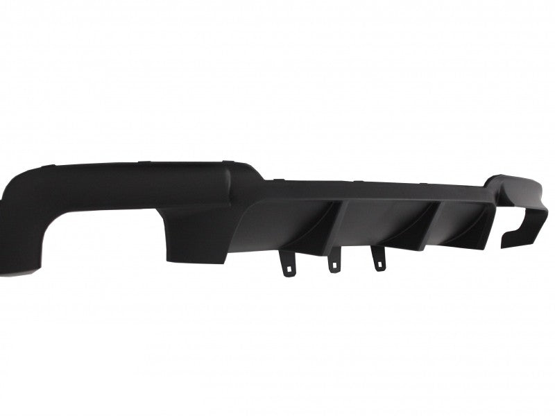 Doppelauslass Luftdiffusor für BMW 5 F10 F11 11-17 M Sport Schalldämpferspitzen Schwarz Endrohre CarPartsTuning