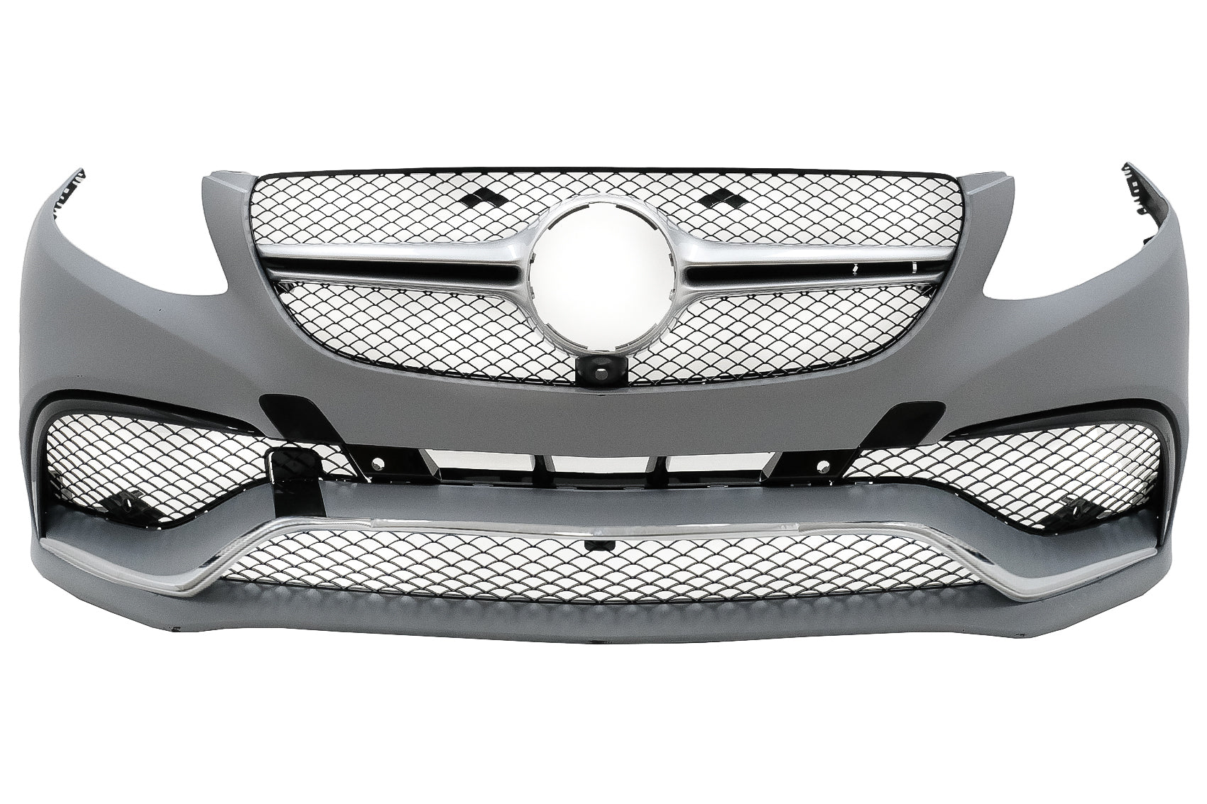 Bodykit Stoßstange für Mercedes GLE Coupe C292 2015-2019 Endrohre Kühlergrill CarPartsTuning