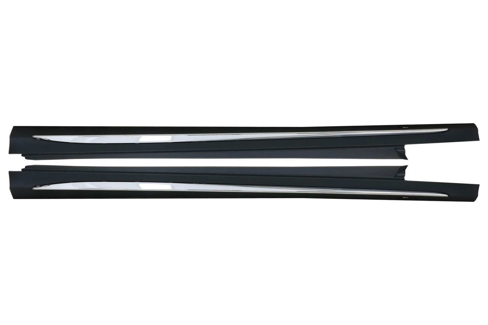 Seitenschweller für Mercedes C-Klasse W205 S205 2014-2020 Sport C63 Design Chrom CarPartsTuning