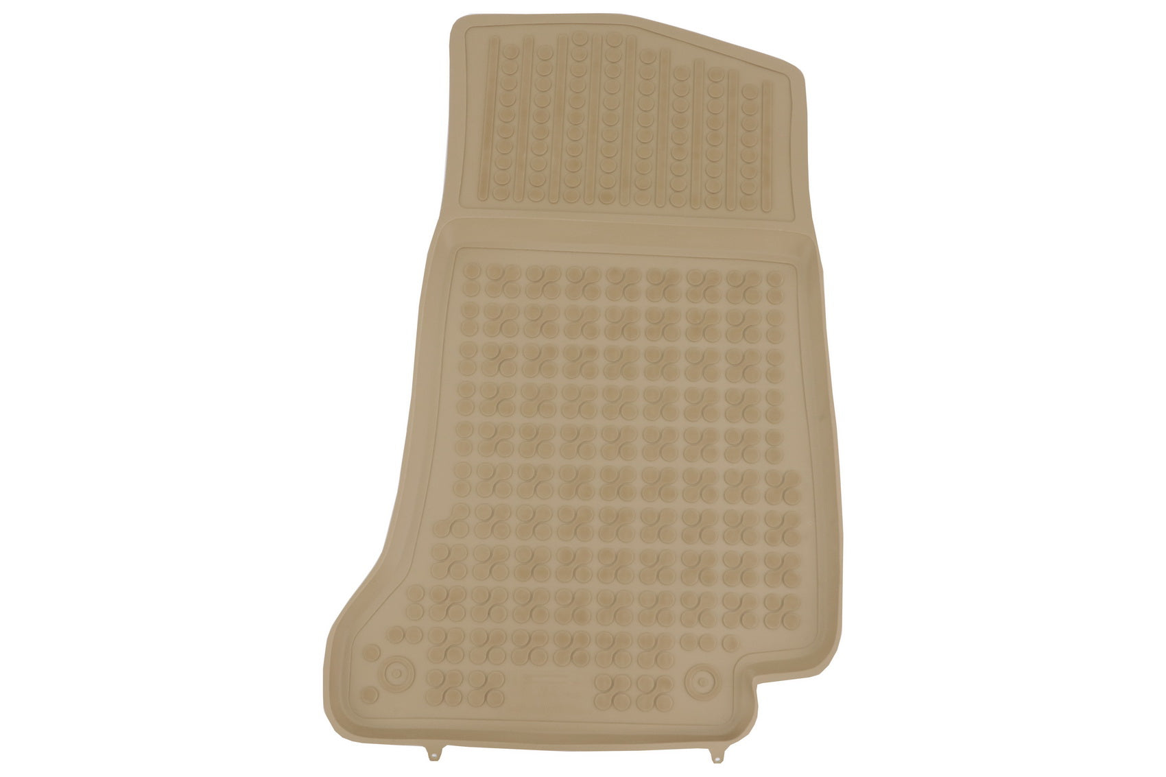 Bodenmatte Gummi Fußmatten Beige für Mercedes C-Klasse W205 Limousine S205 Kombi (2014-) Geruchlos CarPartsTuning