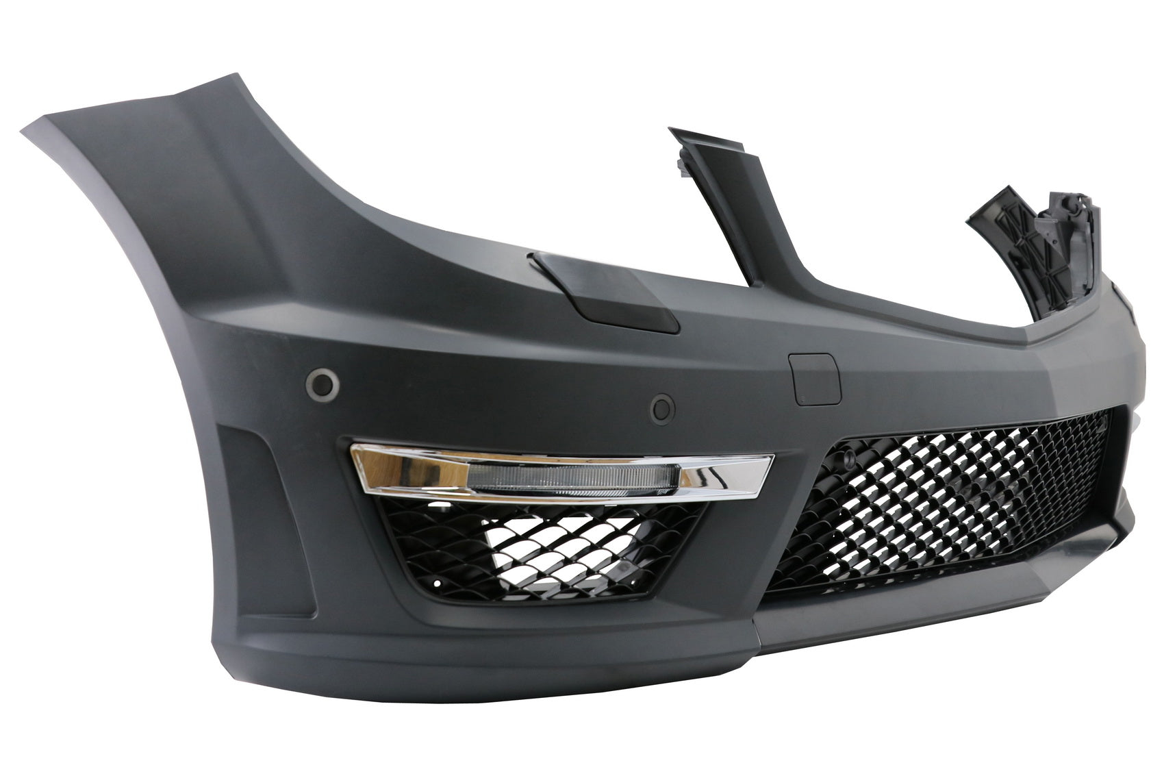 Bodykit für Mercedes C-Klasse W204 07-15 Stoßstange Seitenschweller Facelift C63 Look CarPartsTuning