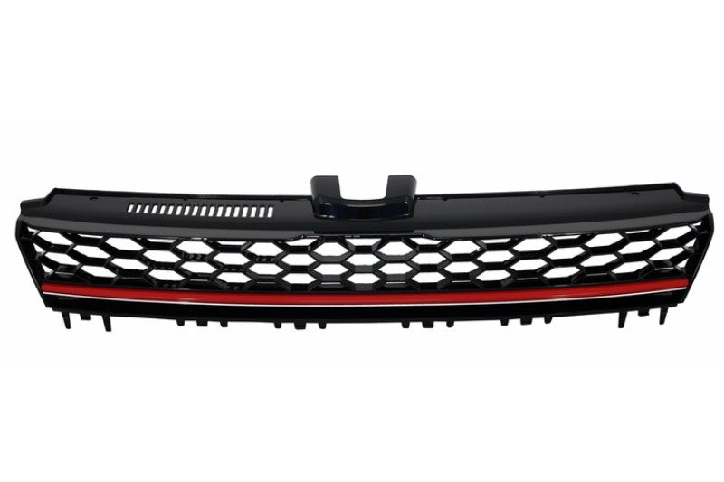 Zentraler Kühlergrill für VW Golf 7 VII 2012-2017 GTI R-line Design Badgeless CarPartsTuning
