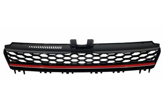 Zentraler Kühlergrill für VW Golf 7 VII 2012-2017 GTI R-line Design Badgeless CarPartsTuning
